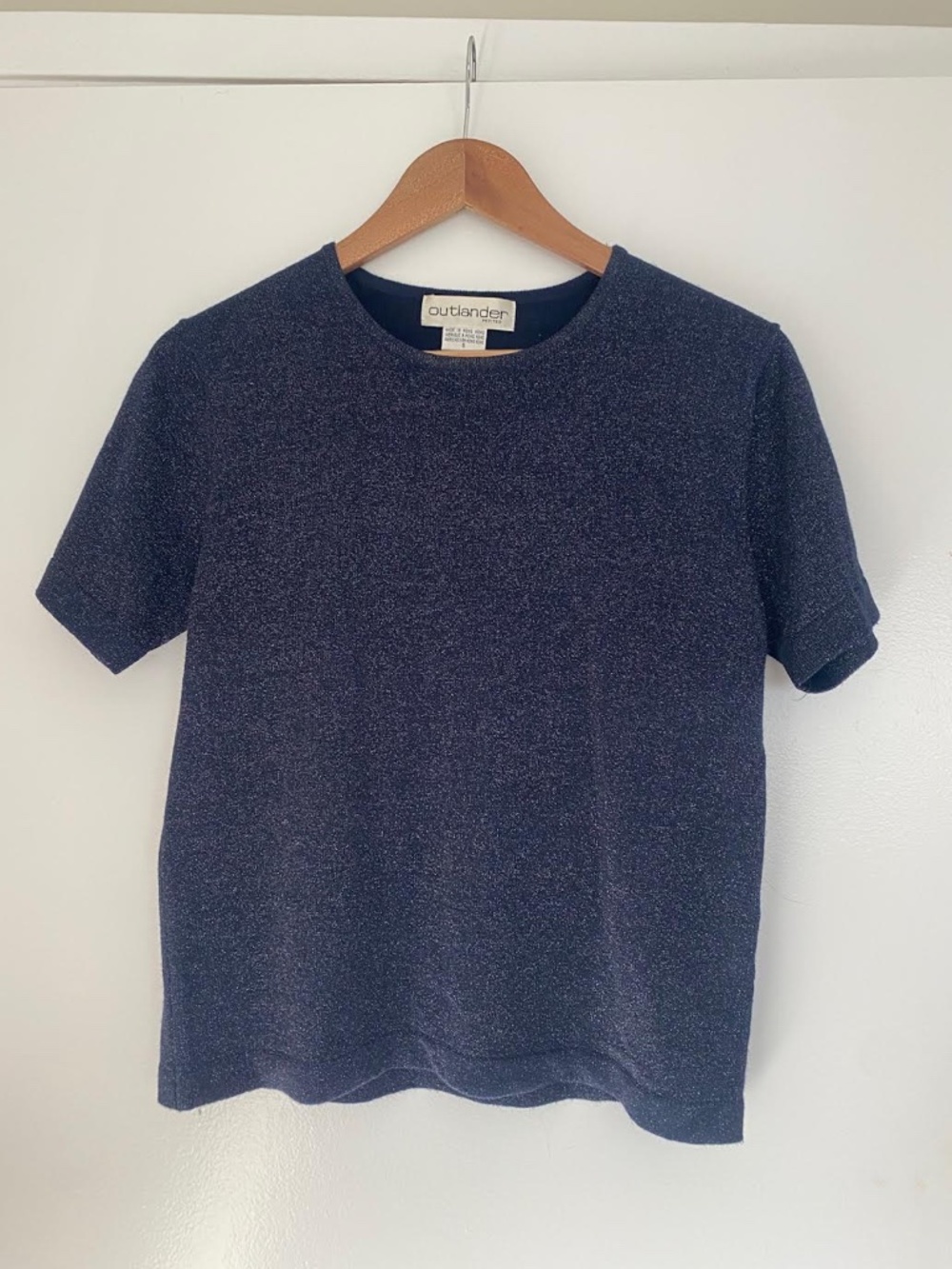 Outlander Blue Sparkly Skirt/Top Set - Size S Top, Size M Bottom